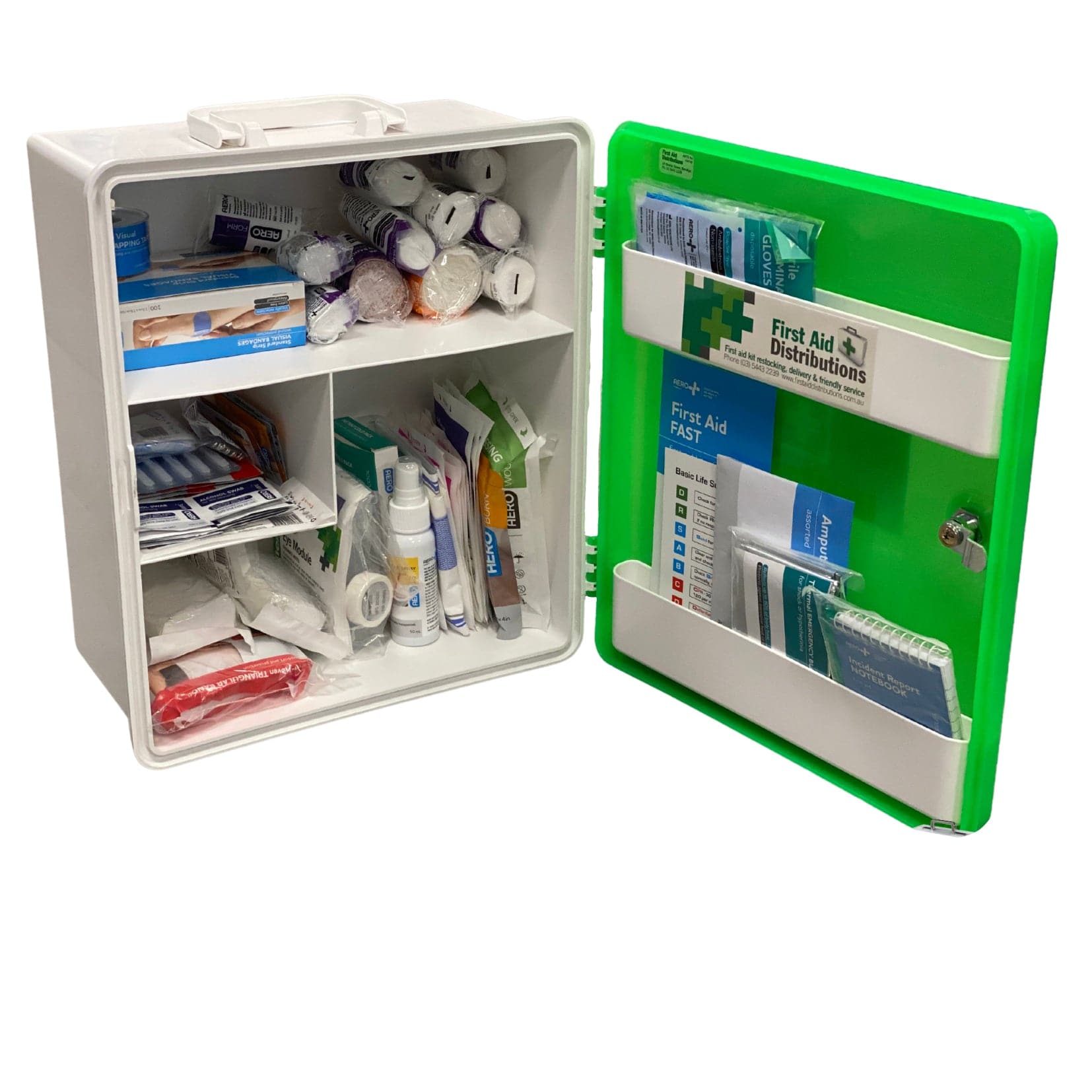 Model 26 BLUE National Workplace First Aid Kit - High Vis - First Aid Distributions