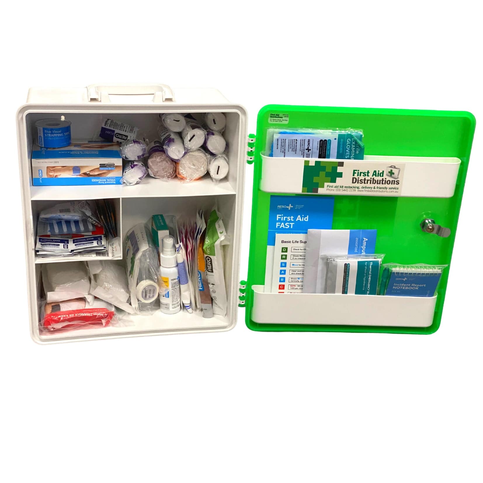 Model 26 BLUE National Workplace First Aid Kit - High Vis - First Aid Distributions