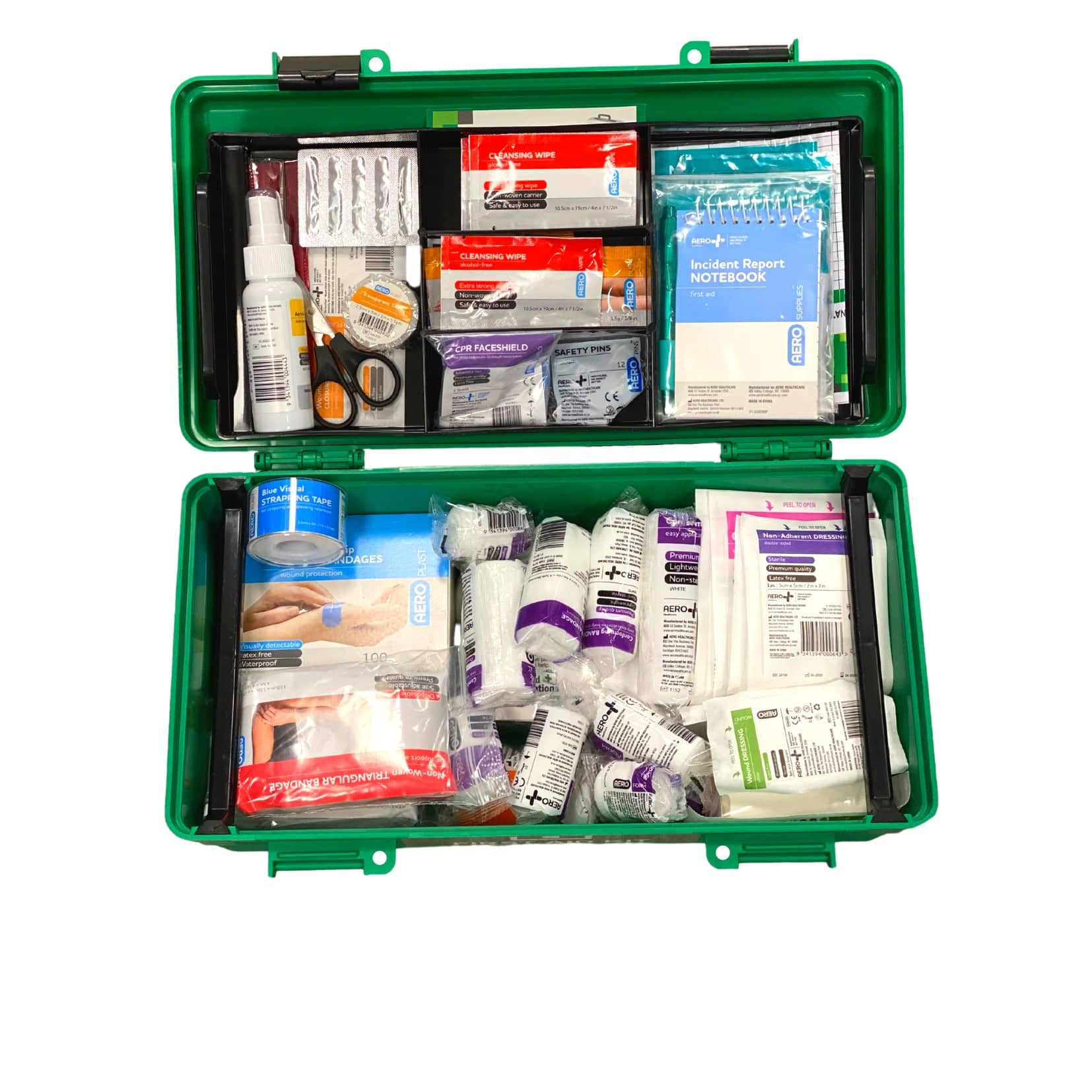 Model 8 BLUE National Workplace First Aid Kit - Small Portable - First Aid Distributions