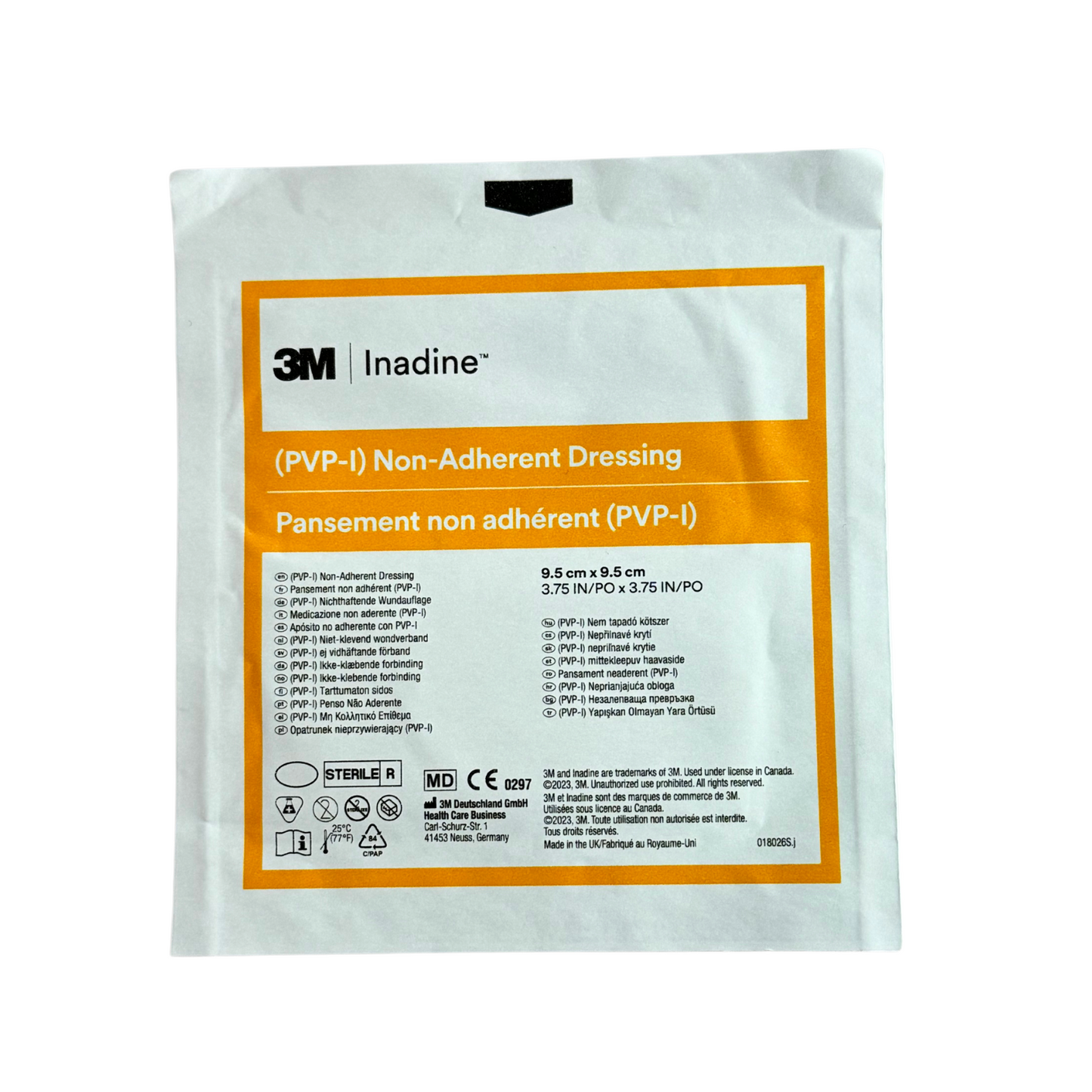 Inadine Dressing 9.5cm x 9.5cm (1)