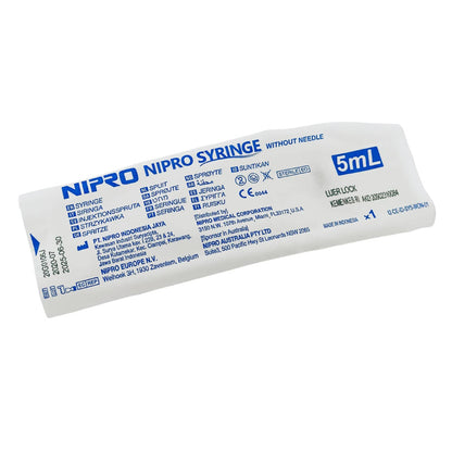 Nipro Syringe Luer Lock (1) - First Aid Distributions