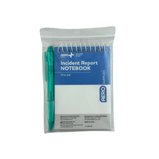 Notepad and Pen (1) - First Aid Distributions