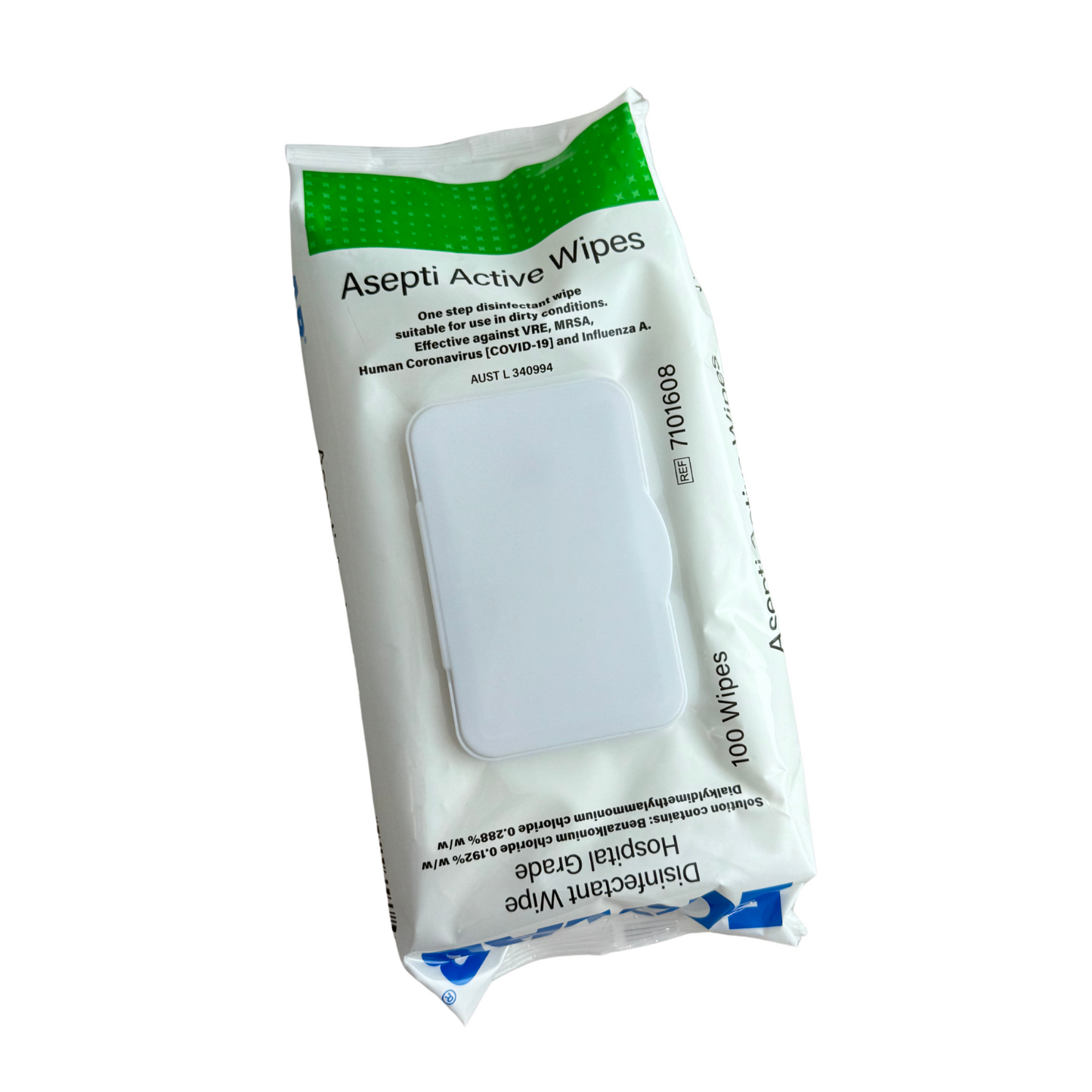 Asepti Active Disinfectant Wipes (100)