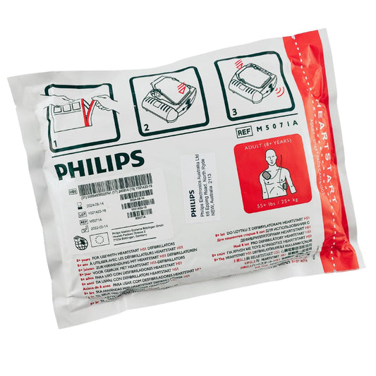 Philips HeartStart Defibrillator Pads HS1 - Adult (1) - First Aid Distributions