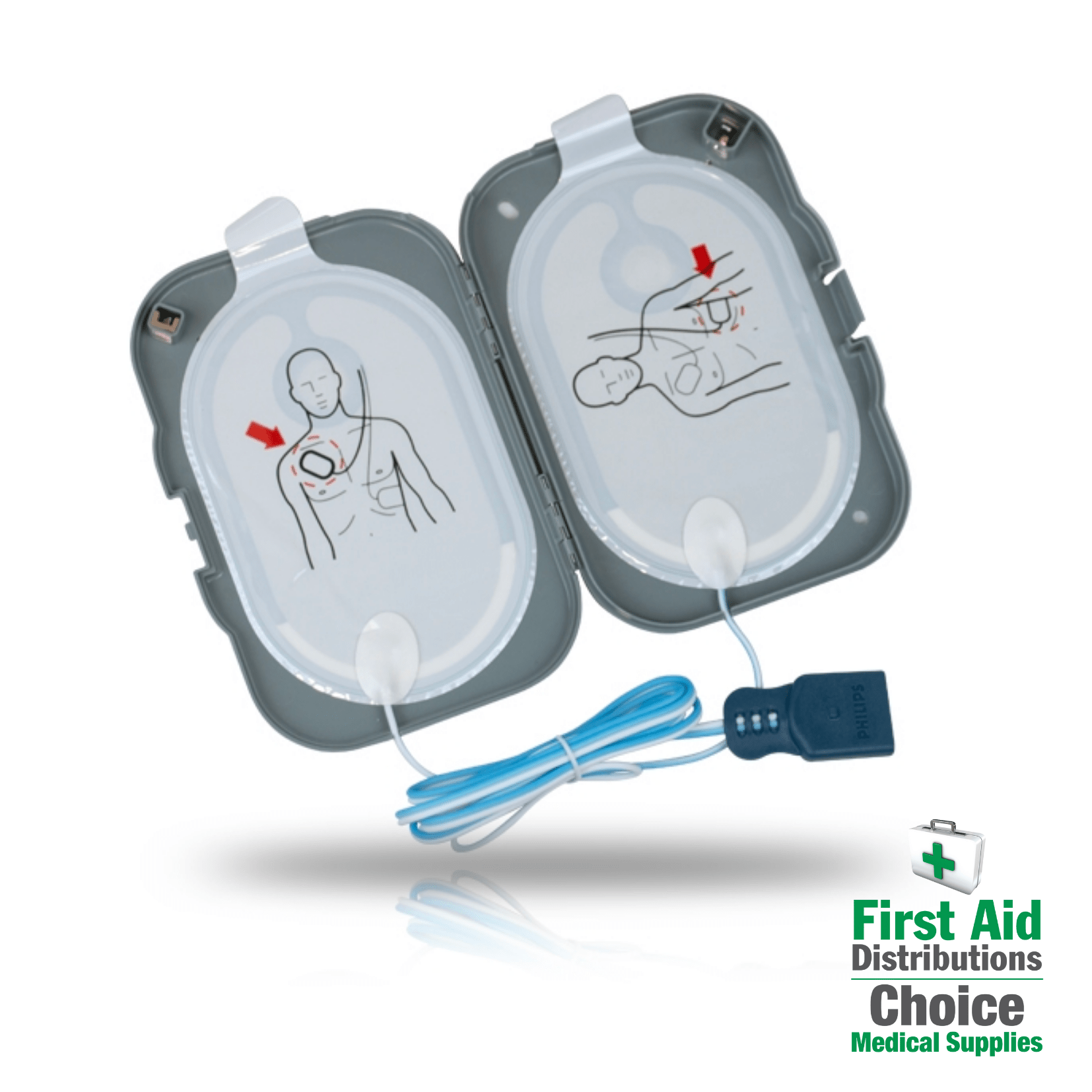 Philips HeartStart Defibrillator Pads Smart FRx II (1) - First Aid Distributions