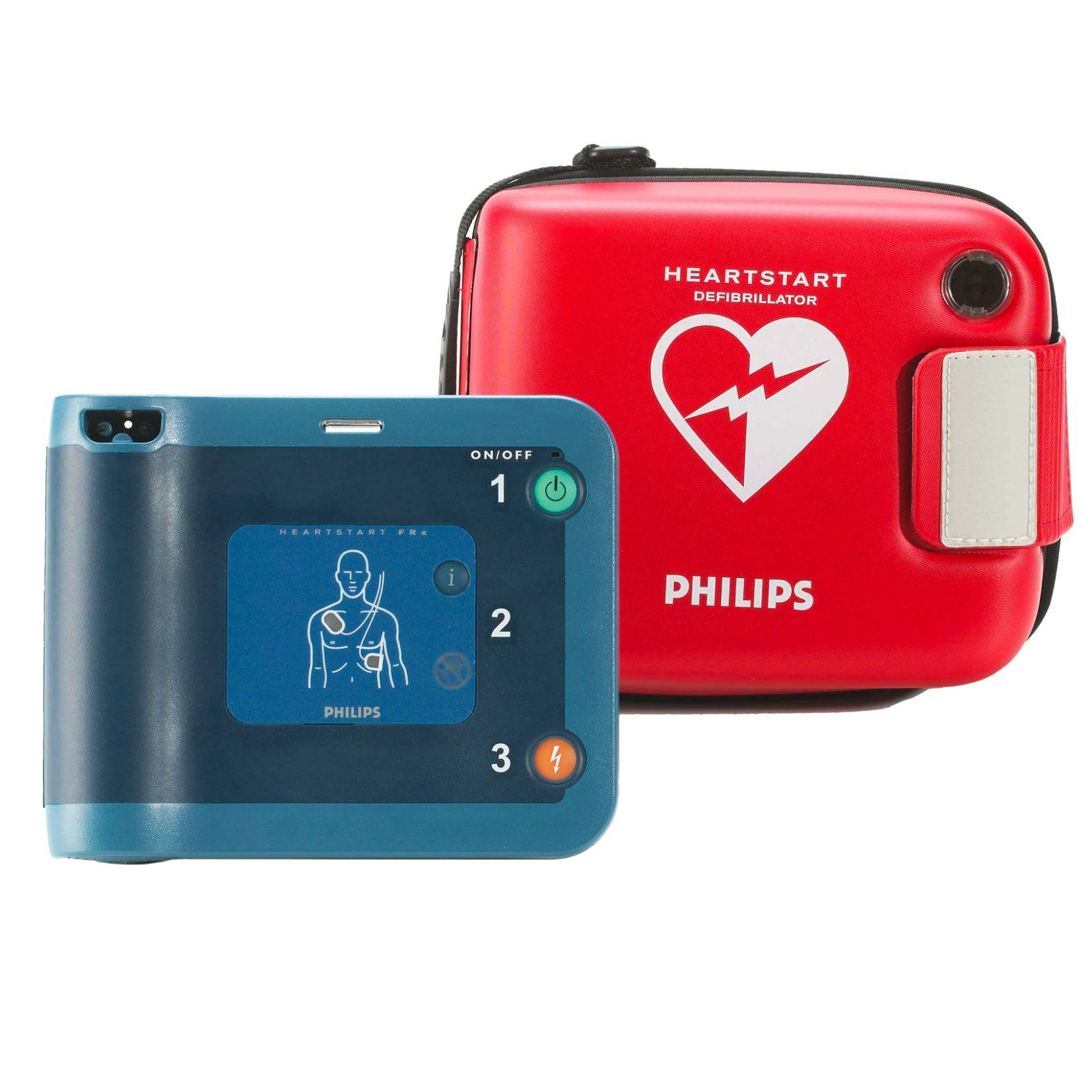 Philips HeartStart FRx Defibrillator with Case (1) - First Aid Distributions