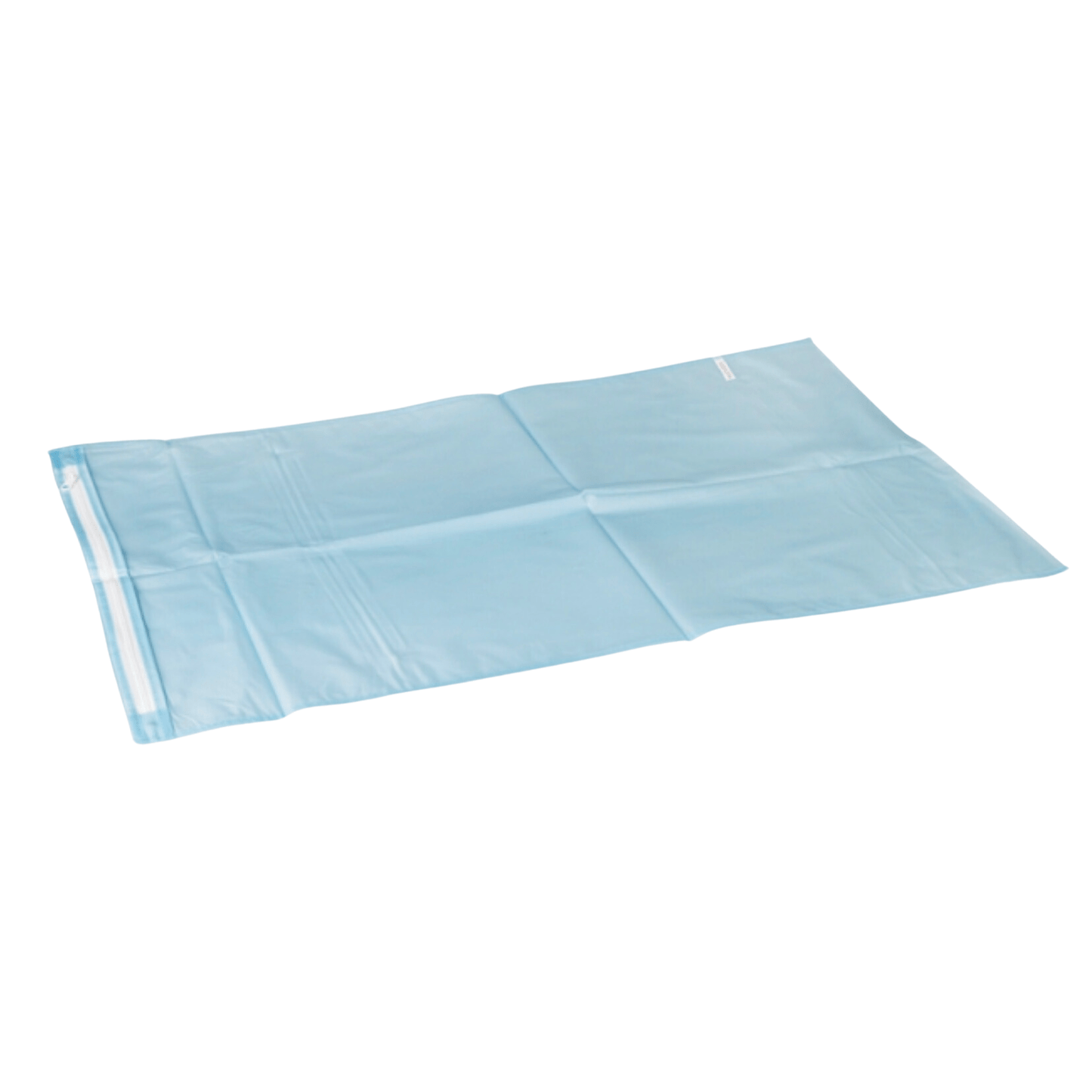 Pillow Protector Zippered Blue Vinyl (1) - First Aid Distributions