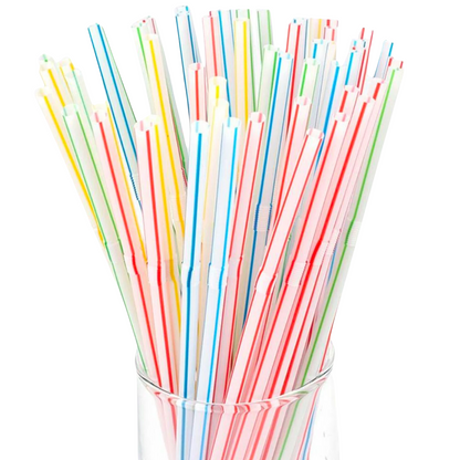 Plastic Straws Pack (250)