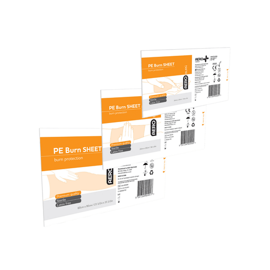 Polyethylene Burn Sheet - Aero (1) - First Aid Distributions