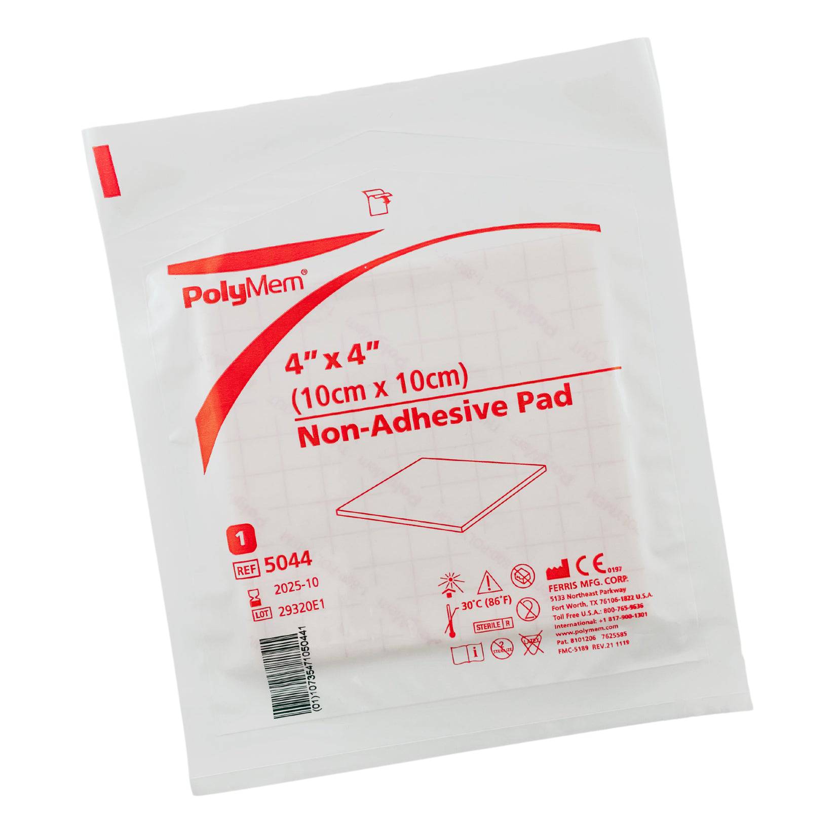 Polymem Non Adhesive Dressing 10cm x 10cm (1) - First Aid Distributions