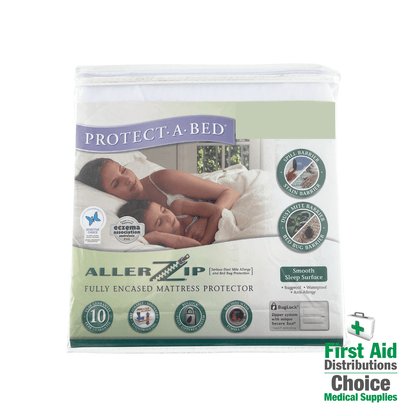 Protect-A-Bed Allerzip Fully Encased Mattress Protector (1) - First Aid Distributions