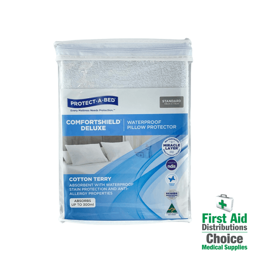 Protect-A-Bed Comfortshield Deluxe Pillow Protector - First Aid Distributions