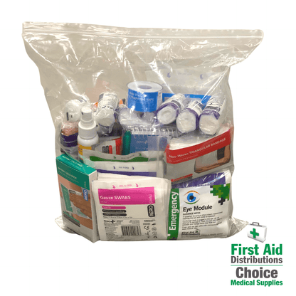 REFILL First Aid Kit Pack - Model 1 BLUE - First Aid Distributions