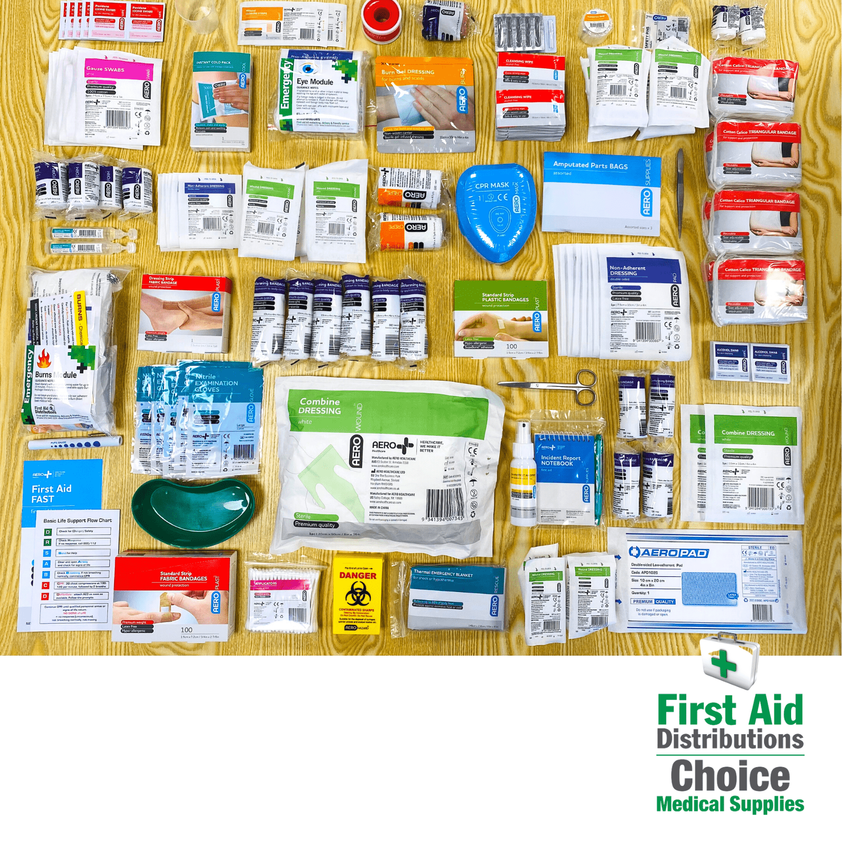 REFILL First Aid Kit Pack - Model 7L - First Aid Distributions