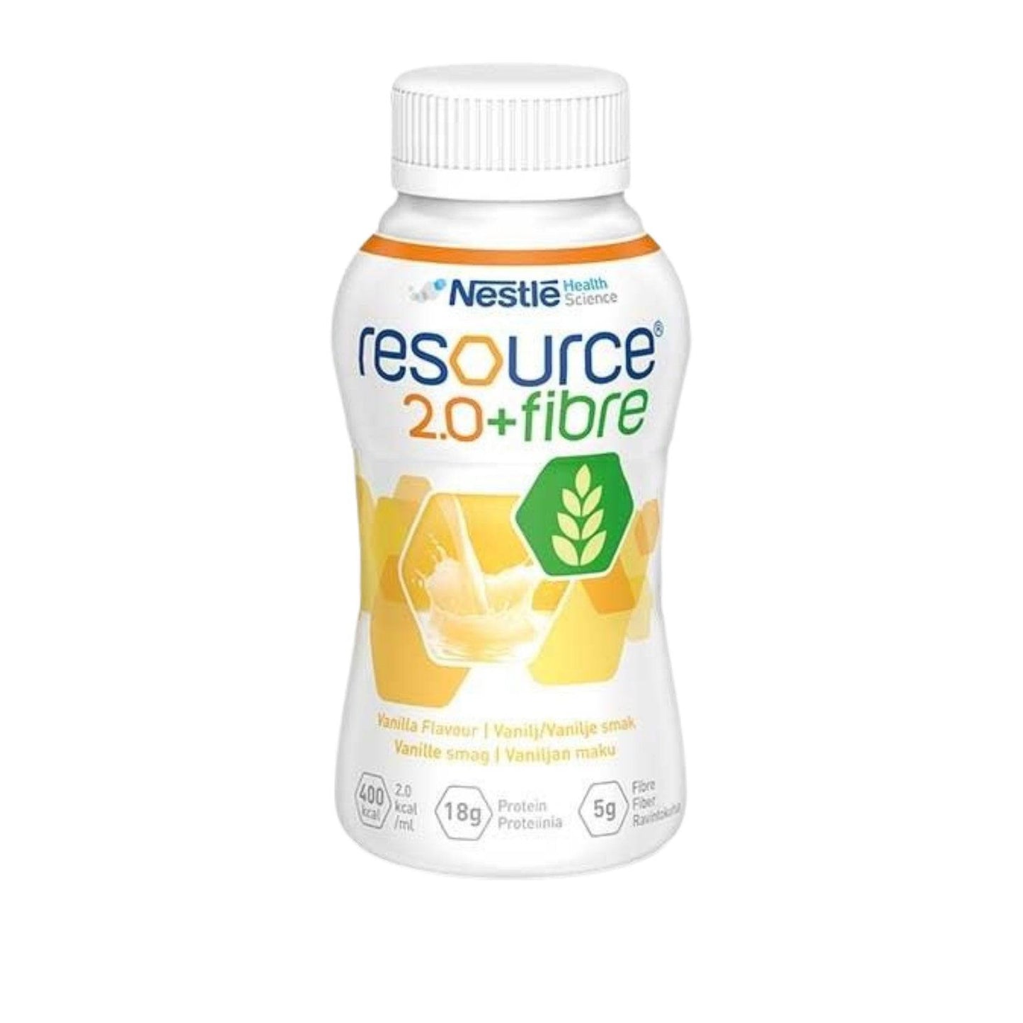 Resource 2.0 Fibre Vanilla 200ml Bottle - Nestle (1) - First Aid Distributions