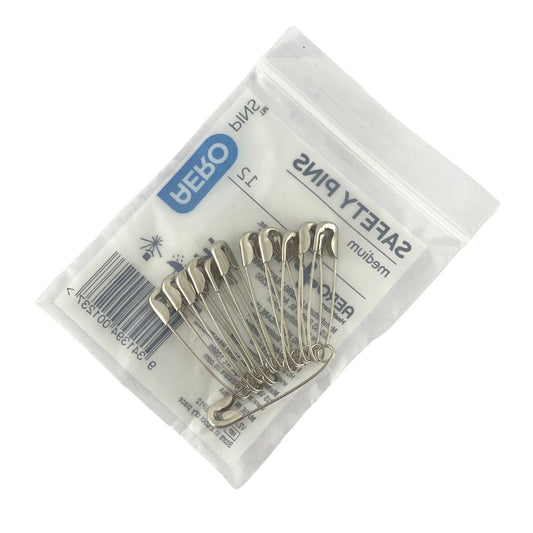 Safety Pins - Aero (12) - First Aid Distributions