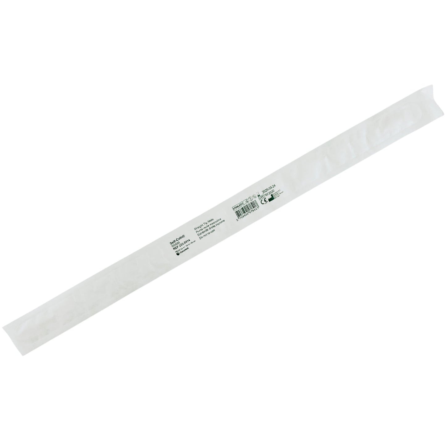 Self-Cath Intermittent Catheter Firm Straight Tip Male 40cm - First Aid Distributions