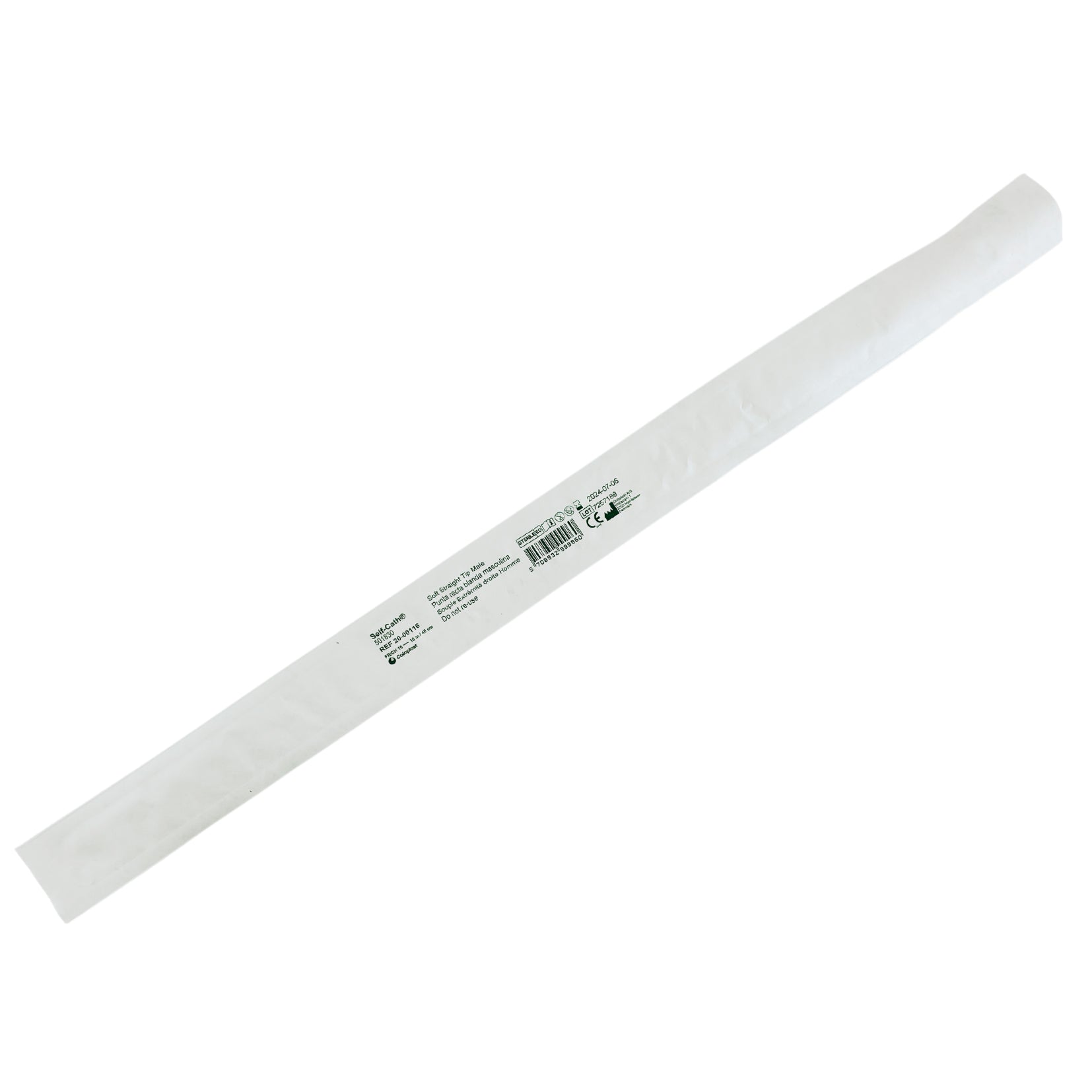 Self-Cath Intermittent Catheter Soft Straight Tip Male 40cm (1) - First Aid Distributions