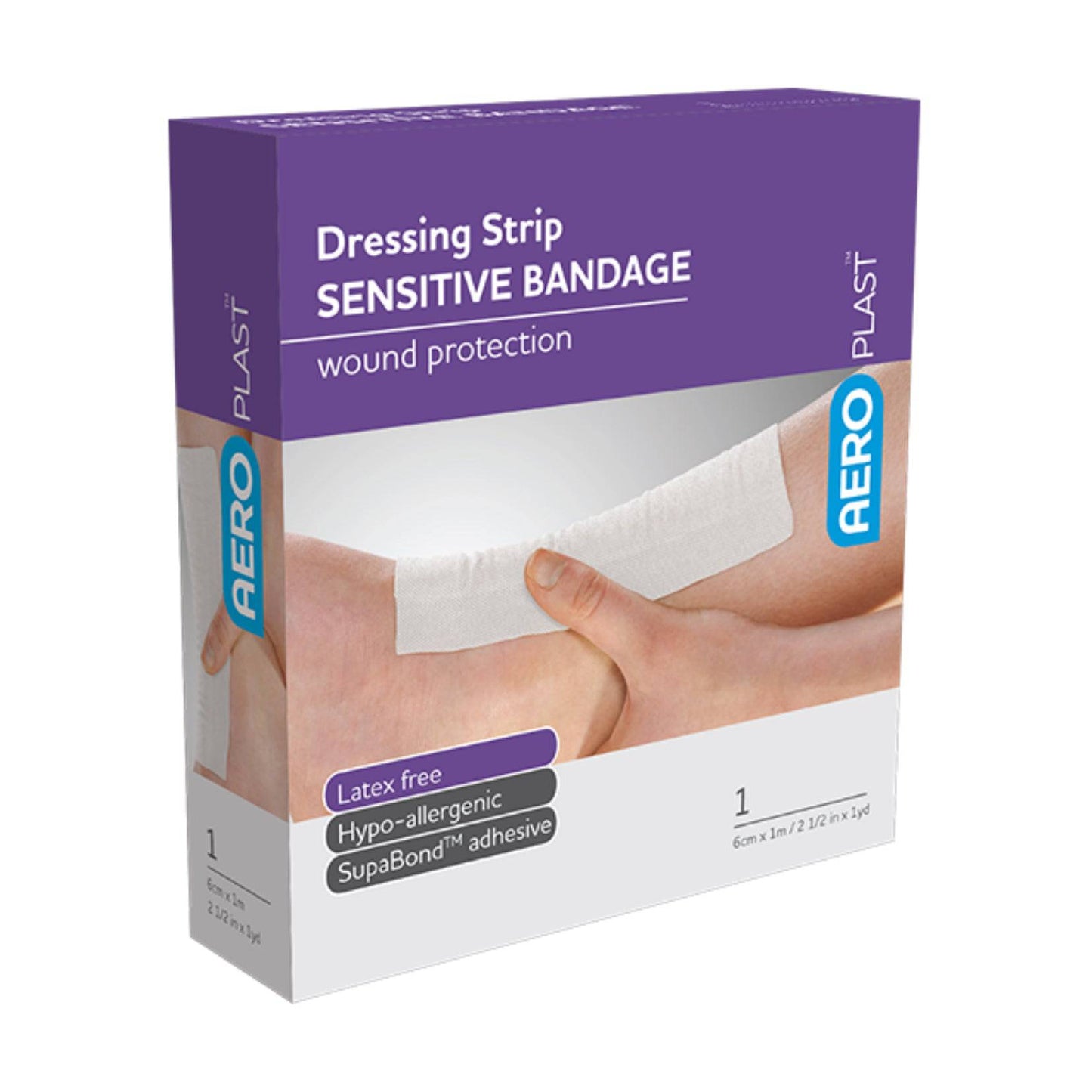 Sensitive Plasters Dressing Strip 6cm x 1m - Aero (1) - First Aid Distributions