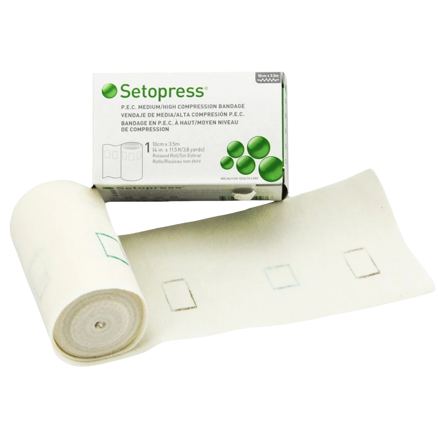 Setopress Compression Bandage 10cm x 3.5m (1)