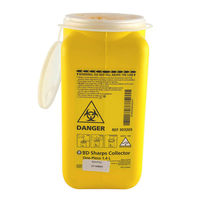 Sharps Disposal Container 1.4L - BD (1) - First Aid Distributions