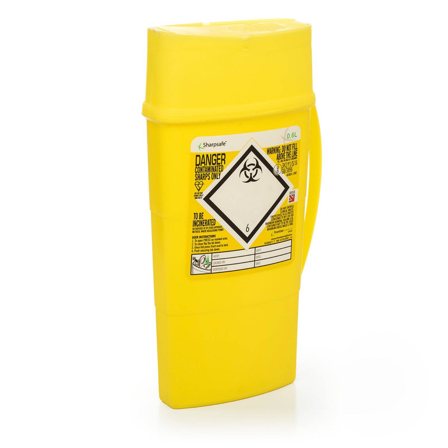 Sharps Disposal Container - Sharpsafe (1) - First Aid Distributions