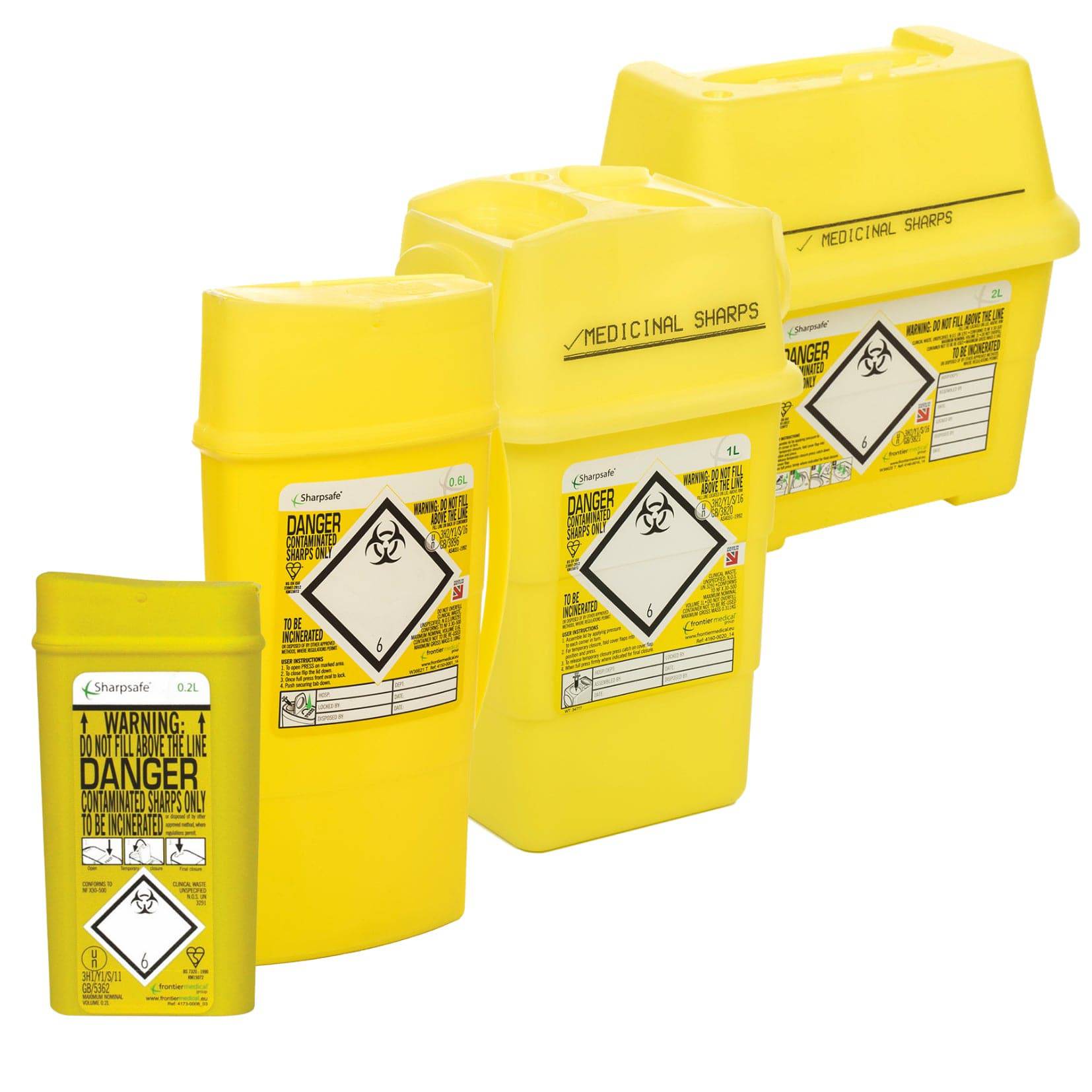 Sharps Disposal Container - Sharpsafe (1) - First Aid Distributions