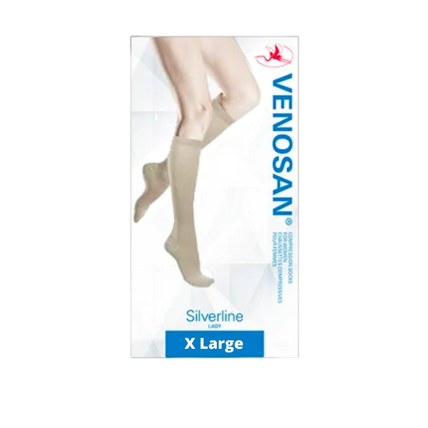 Silverline Compression Socks for Women 20-30 mmHg - Venosan (1) - First Aid Distributions