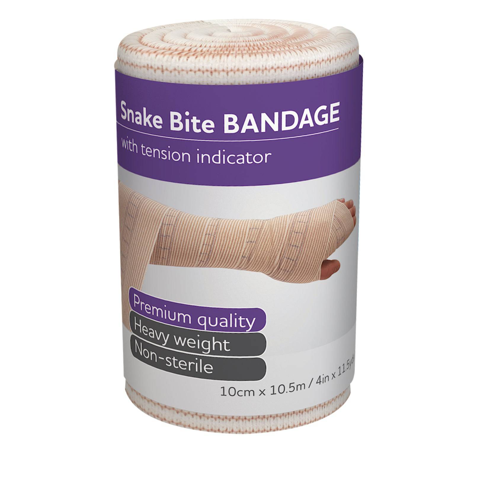 Snake Bite Bandage With Compression Indicator - Aero (1) - First Aid Distributions