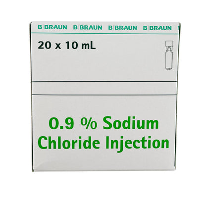 Sodium Chloride For Injection 10ml Box (20) - First Aid Distributions