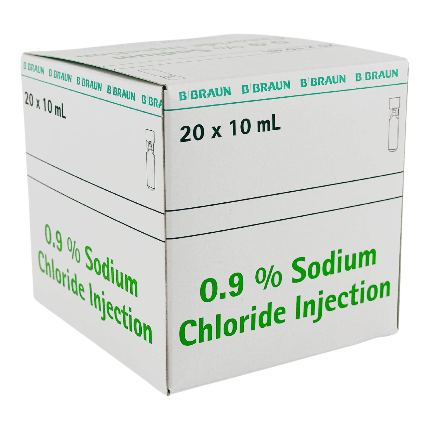 Sodium Chloride For Injection 10ml Box (20) - First Aid Distributions