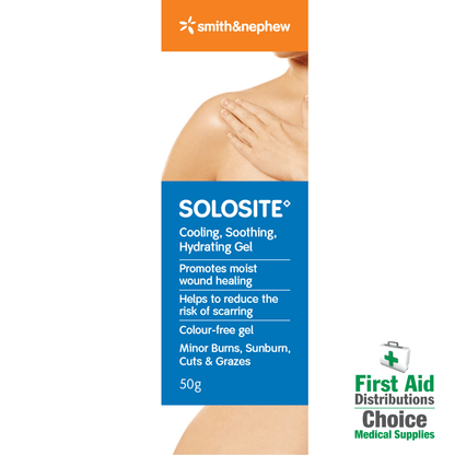 Solosite Wound Gel 50g (1) - First Aid Distributions