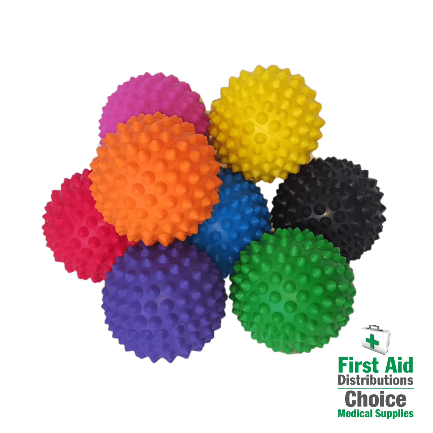 Spikey Massage Ball 10cm (1) - First Aid Distributions