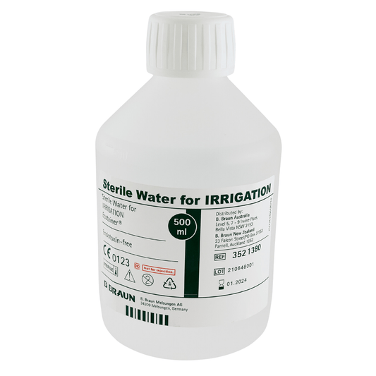 Sterile Water for Irrigation Bottle (1) - First Aid Distributions