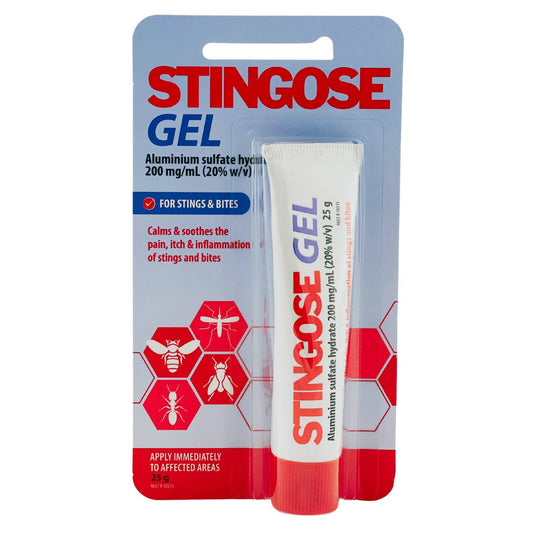 Stingose Gel 25g (1) - First Aid Distributions