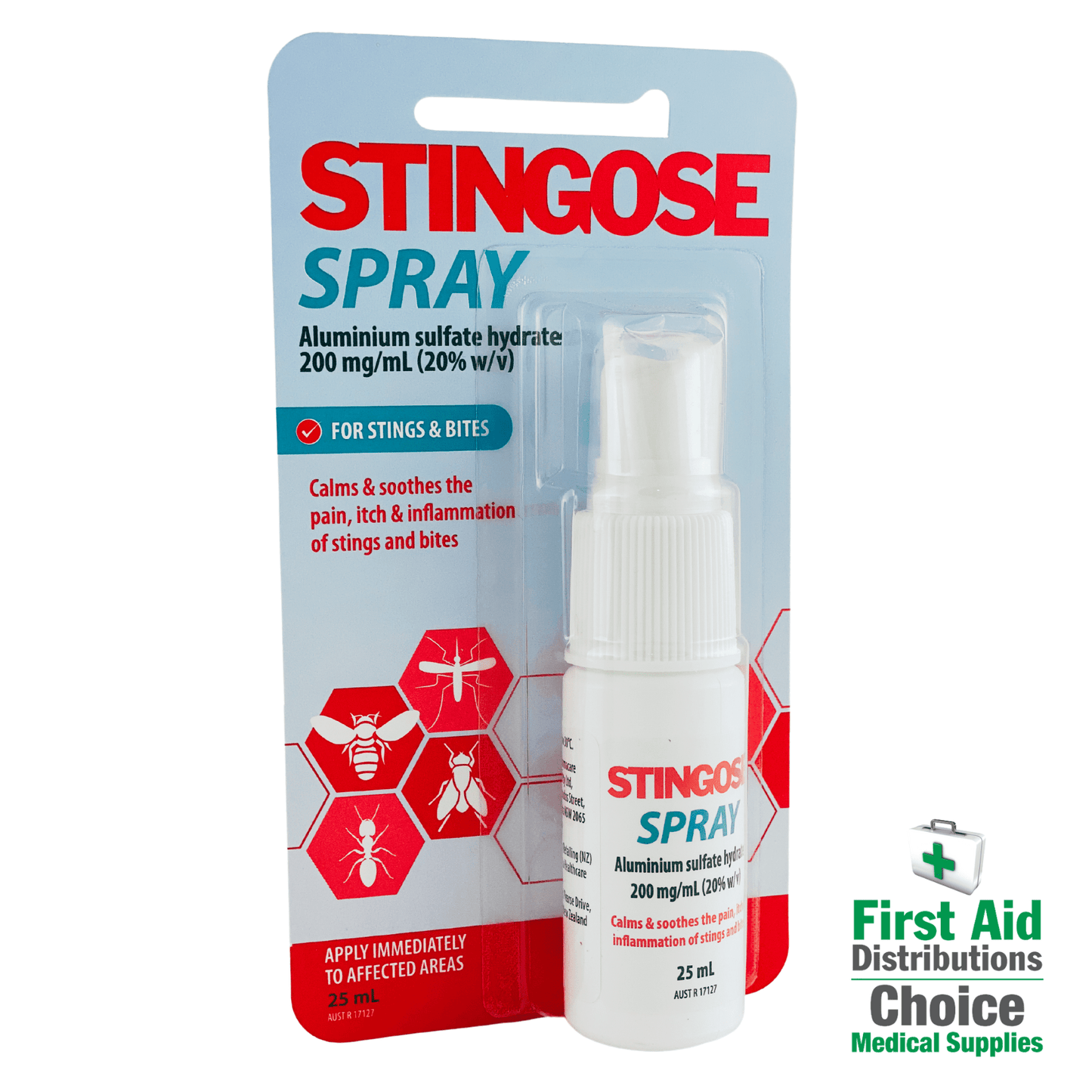 Stingose Spray 25ml (1) - First Aid Distributions