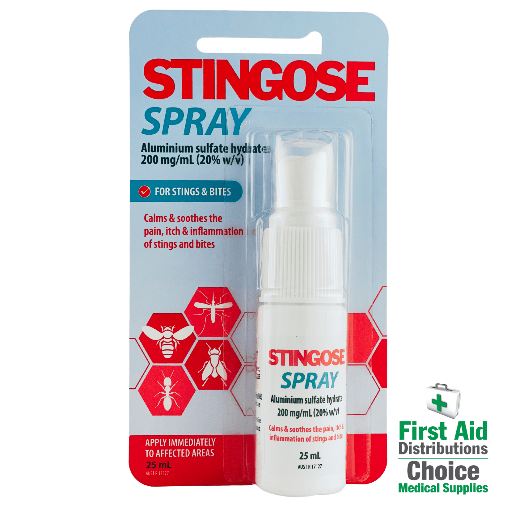 Stingose Spray 25ml (1) - First Aid Distributions