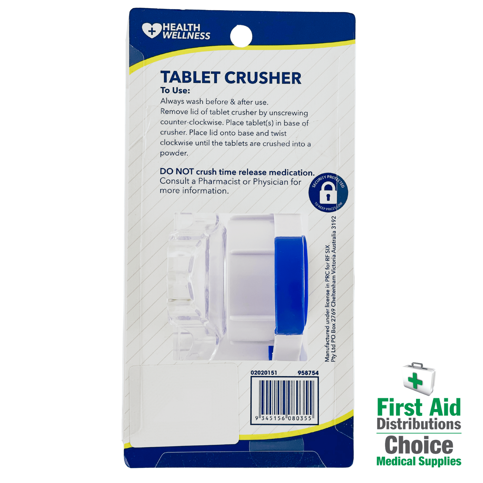 Tablet Crusher (1) - First Aid Distributions