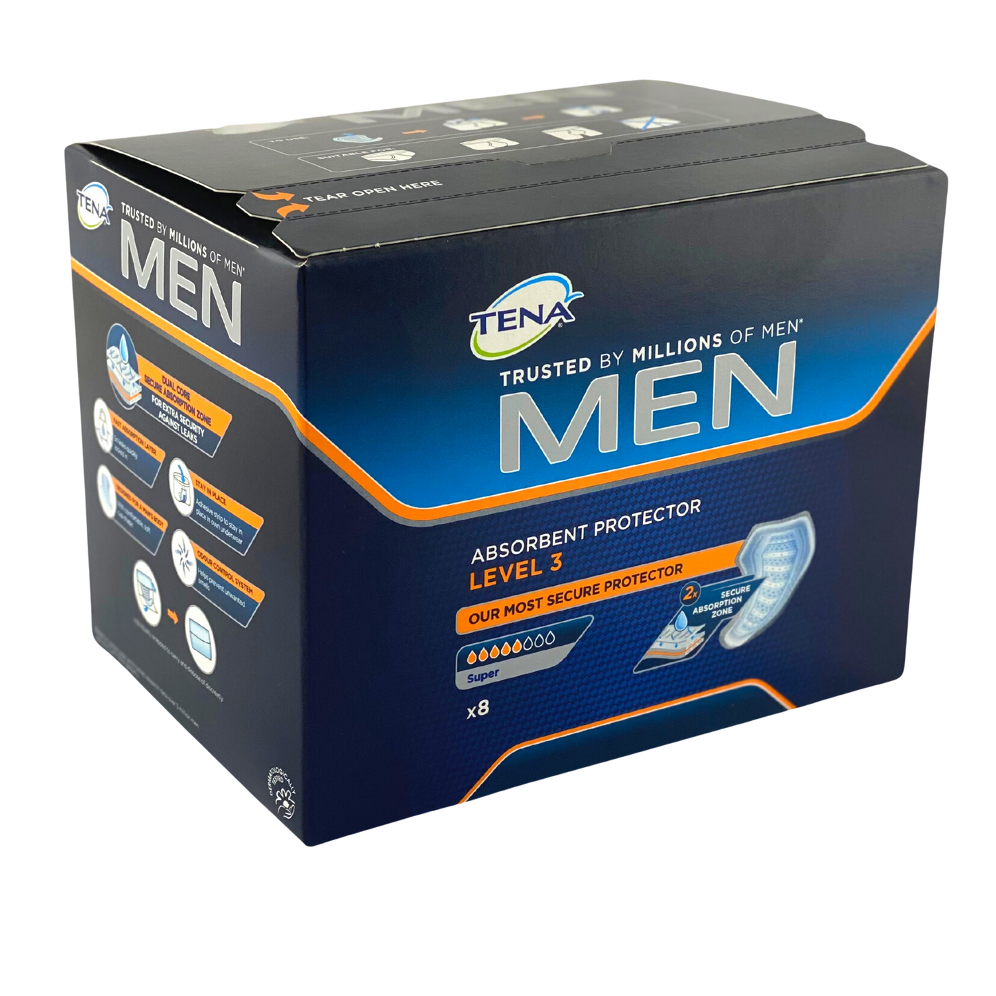 Tena For Men - Absorbent Protector - First Aid Distributions