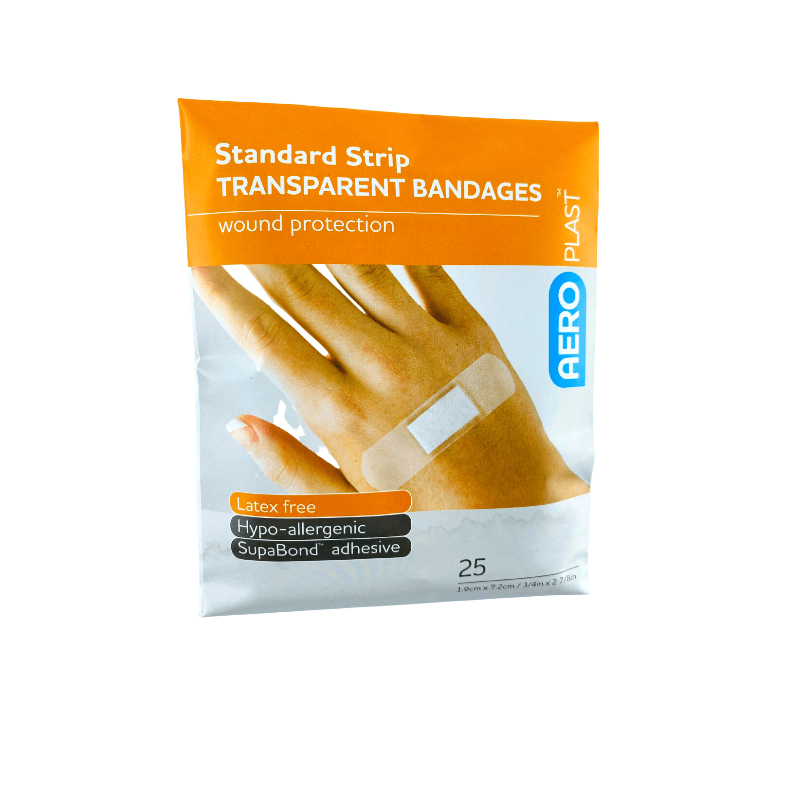 Transparent Plasters Waterproof - Aero - First Aid Distributions