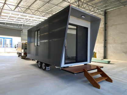 Transportable Office Cabin Tandem Trailer - First Aid Distributions