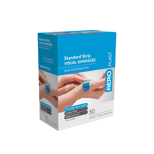 Visual Plasters Blue - Aero (1) - First Aid Distributions