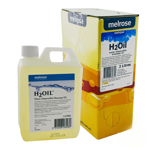 Water Dispersible Massage Oil -  H2Oil (1) - First Aid Distributions