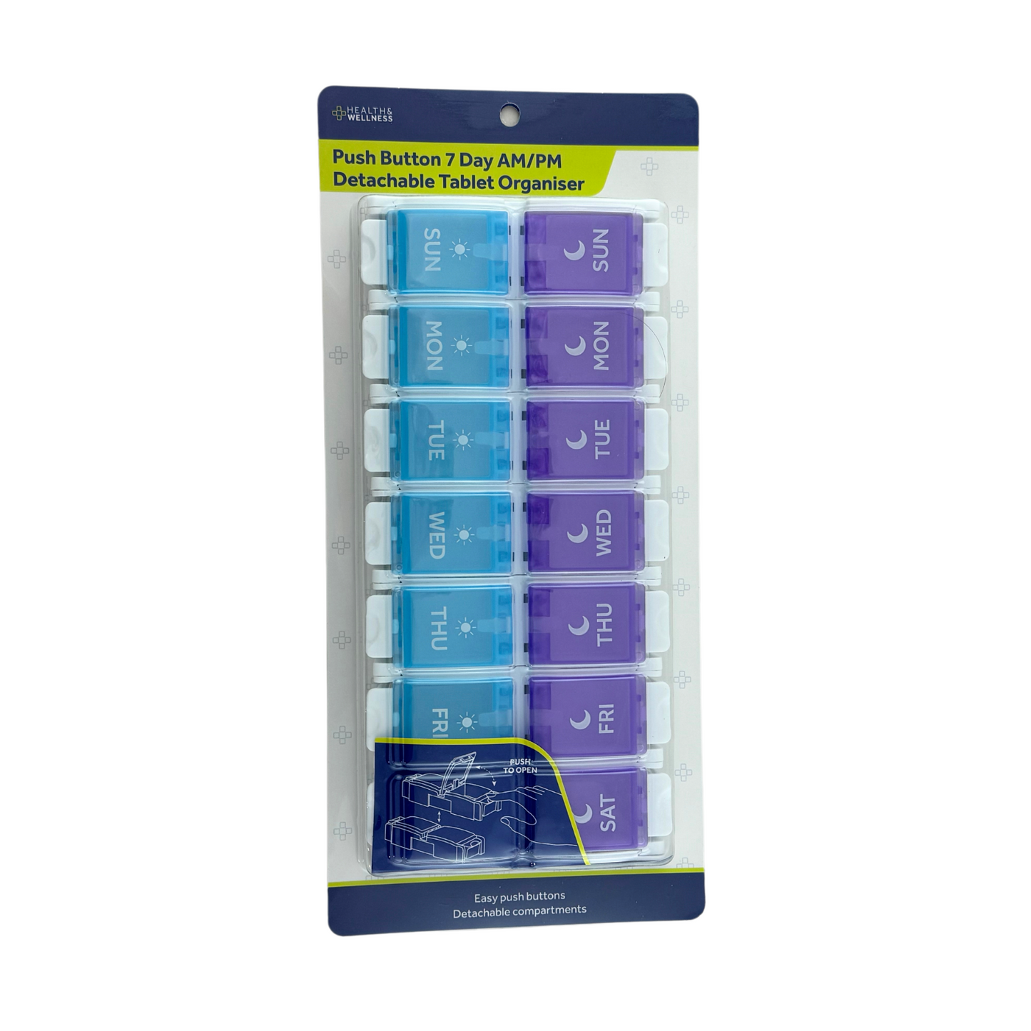 Tablet Organiser Removable 7 Day (1)