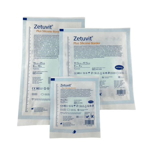 Zetuvit Plus Silicone Border (1) - First Aid Distributions