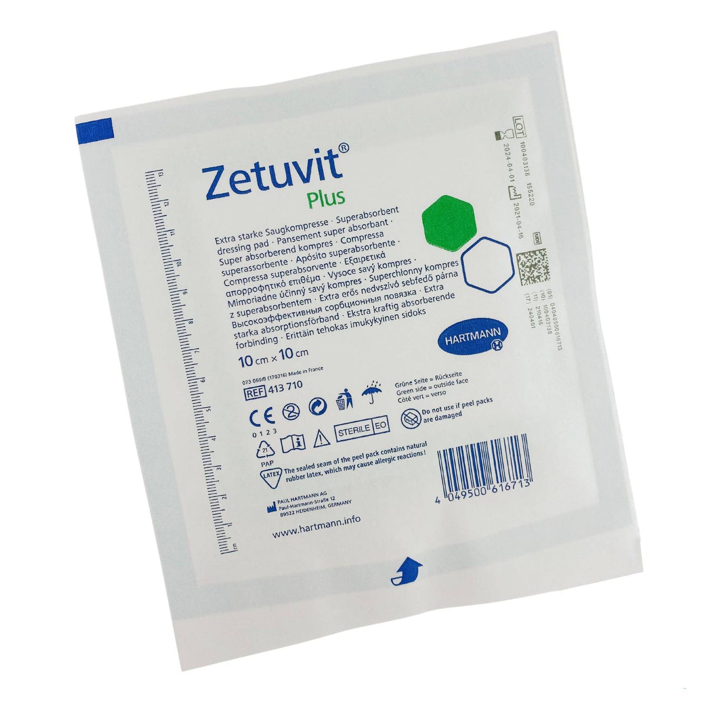 Zetuvit Plus Wound Dressing (1) - First Aid Distributions