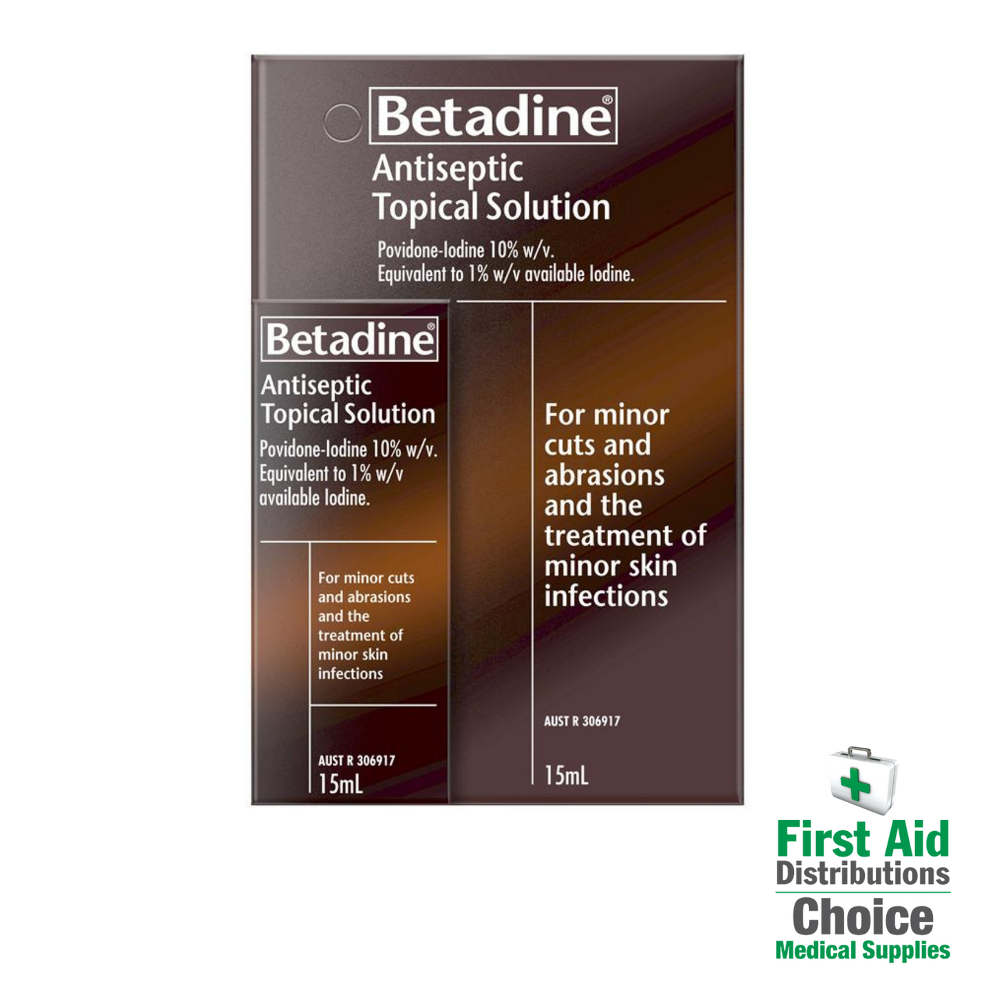 Betadine Liquid (1) - First Aid Distributions