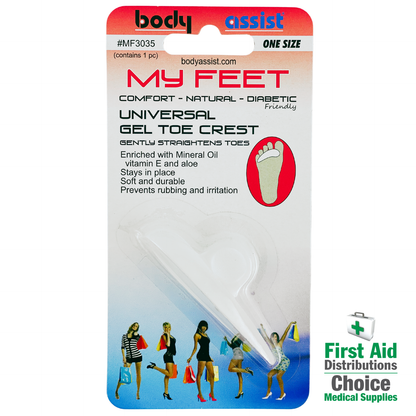 Universal Gel Toe Crest - Body Assist (1) - First Aid Distributions