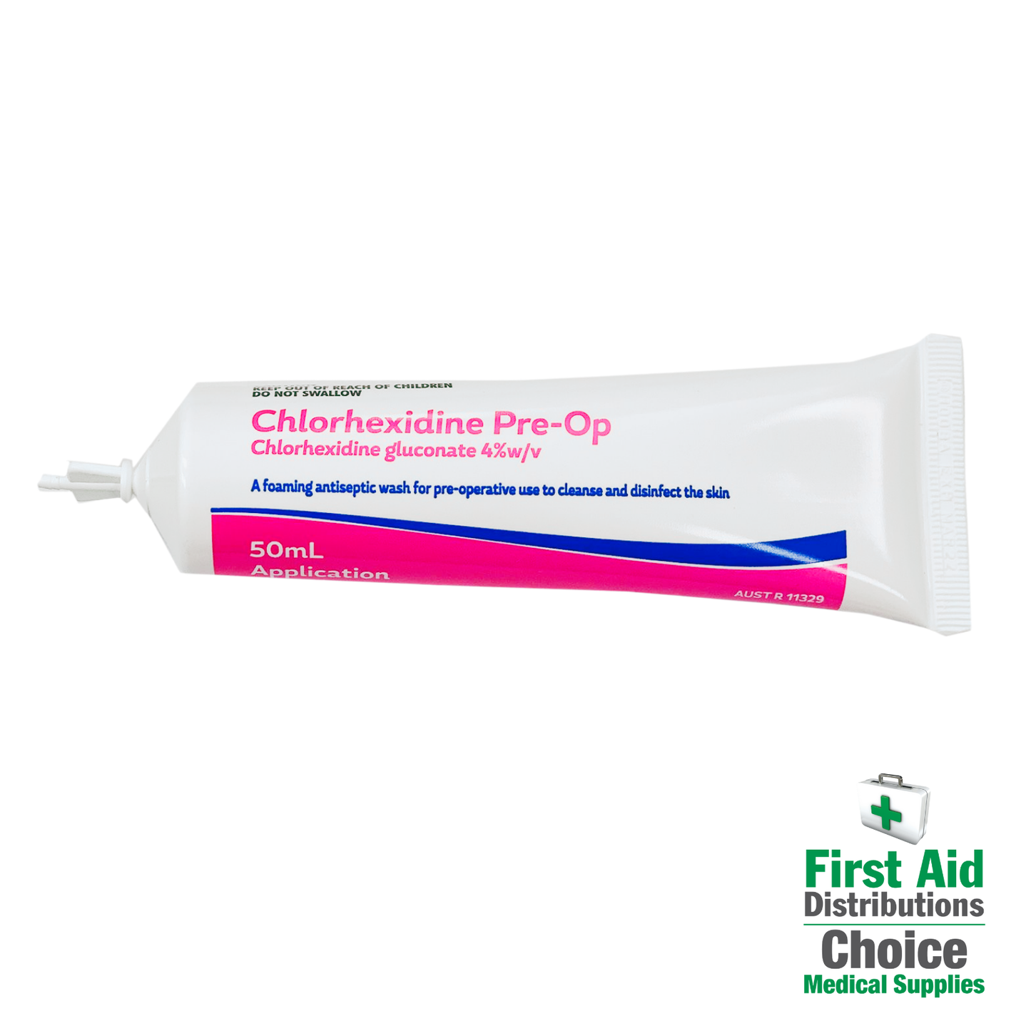 Chlorhexidine Pre Op Wash 50ml (1) - First Aid Distributions