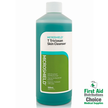 Microshield T Triclosan Skin Cleanser 500ml (1) - First Aid Distributions